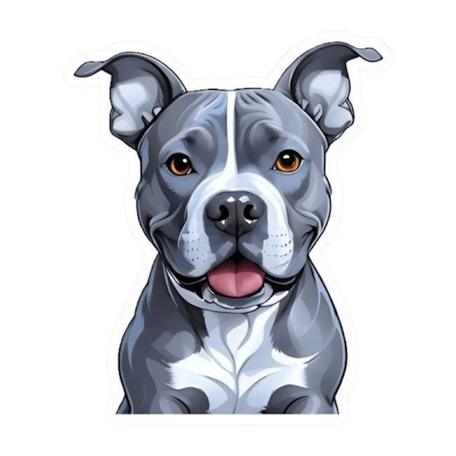 PITBULL STICKER