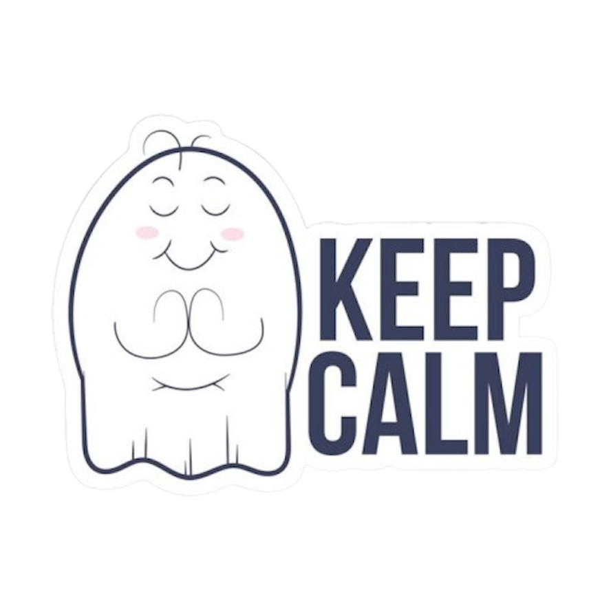 KEEP CALM STICKER
