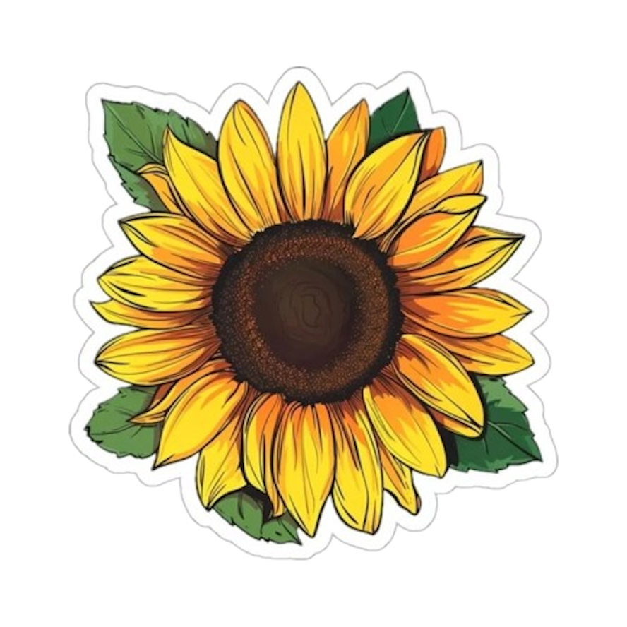 SUNFLOWER STICKER