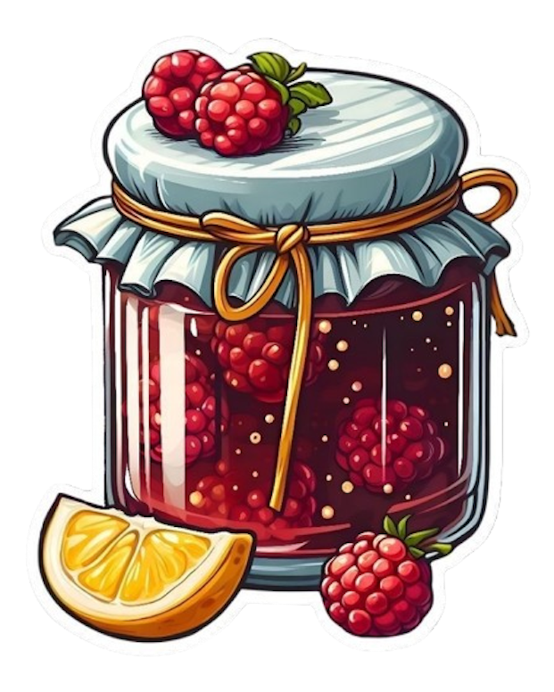 JAM JAR STICKER