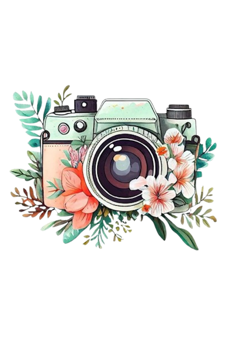VINTAGE CAMERA STICKER