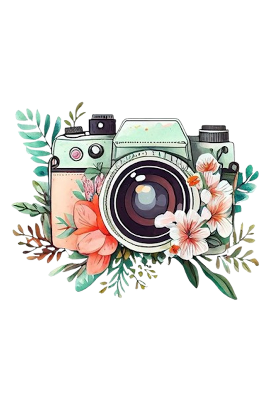 VINTAGE CAMERA STICKER