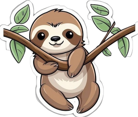 SLOTH STICKER