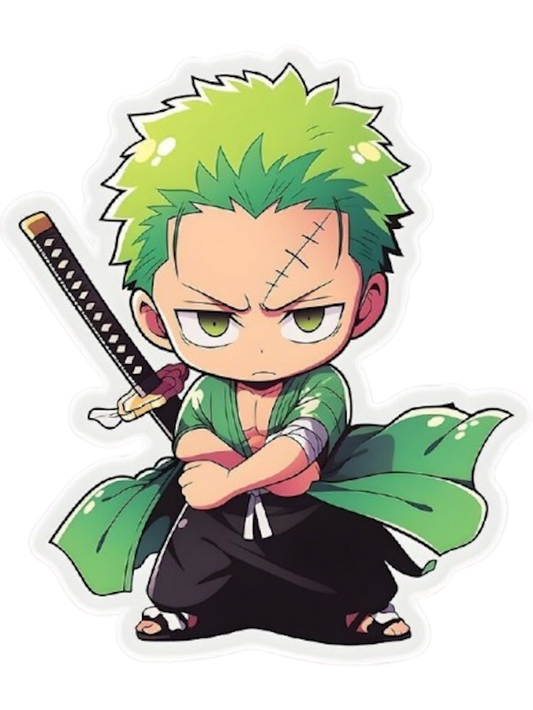 ZORO ONE PIECE STICKER