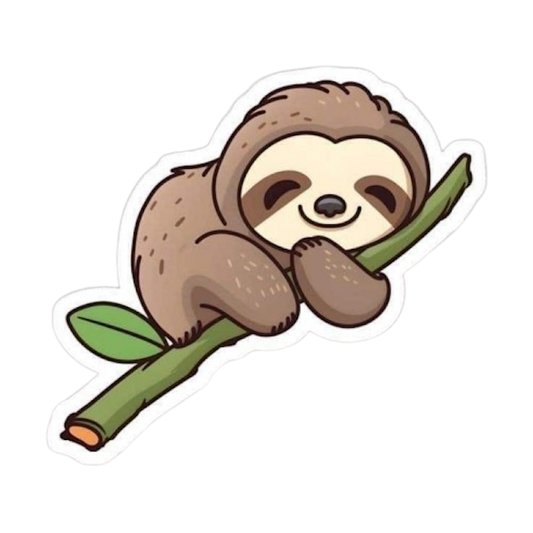SLOTH STICKER