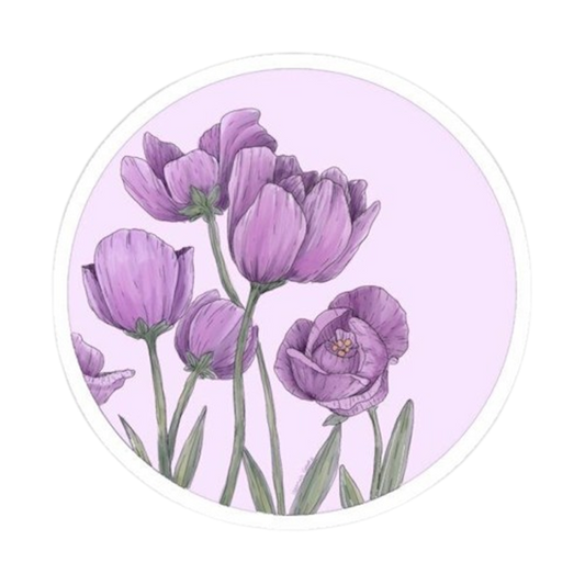 TULIPS STICKER