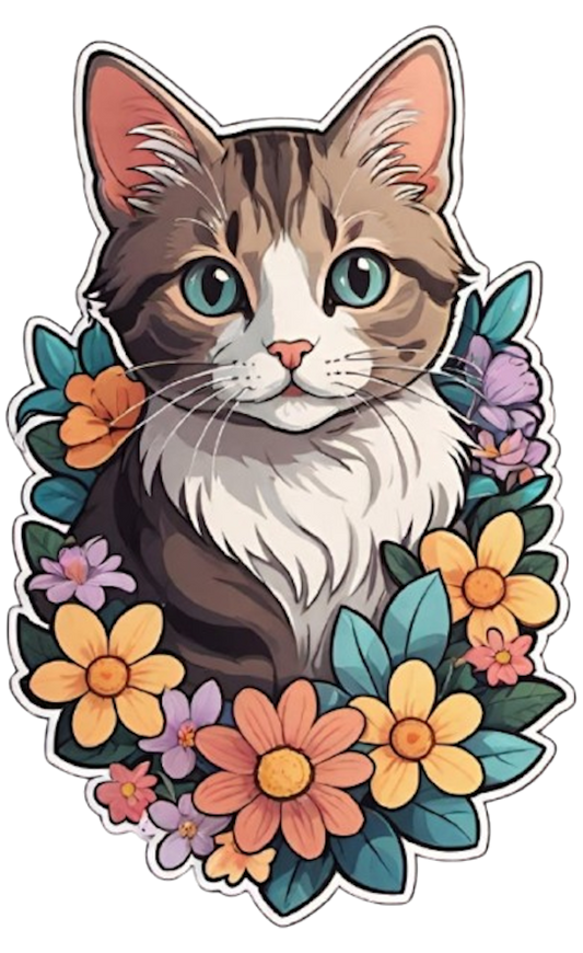 CAT STICKER