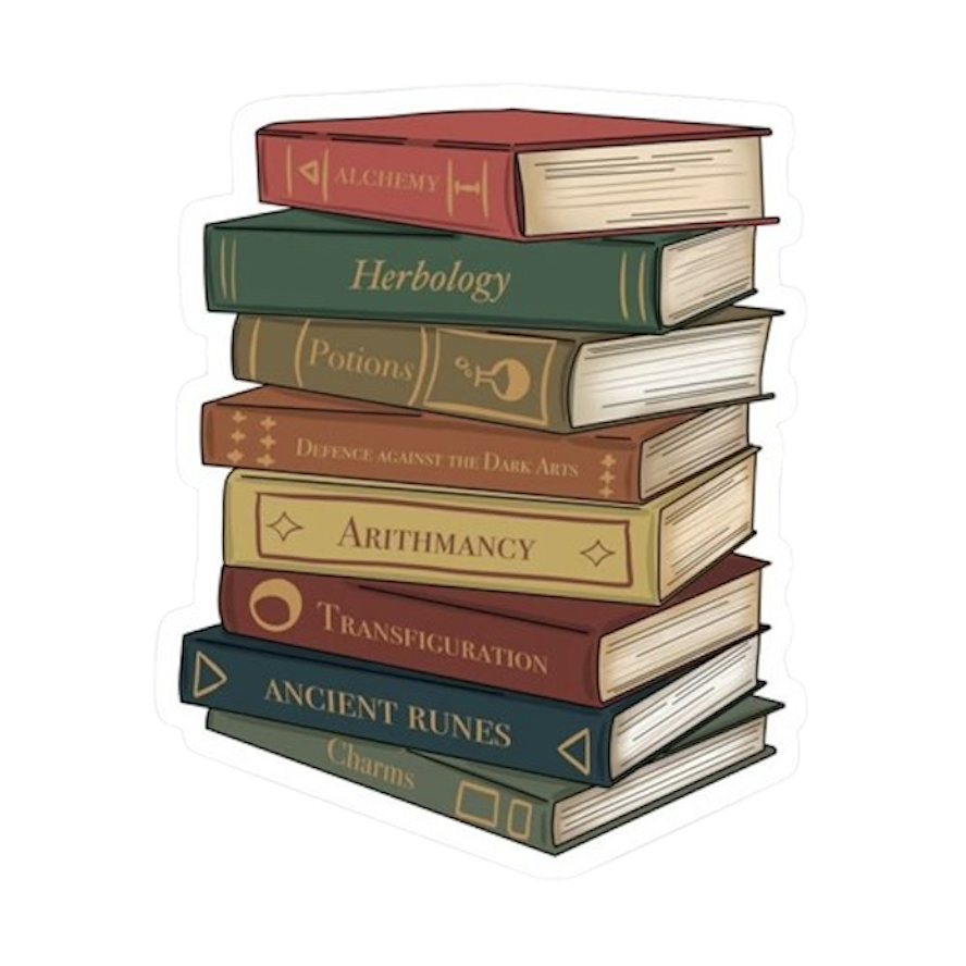 BOOKS STICKER