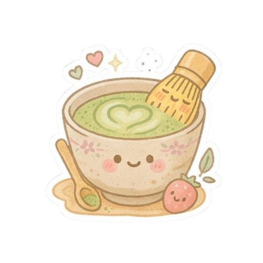 CUTE MATCHA STICKER