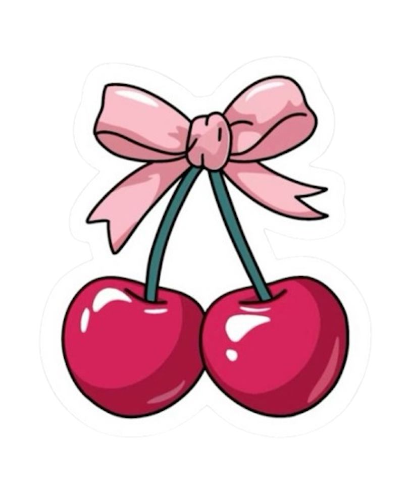 CHERRIES STICKER
