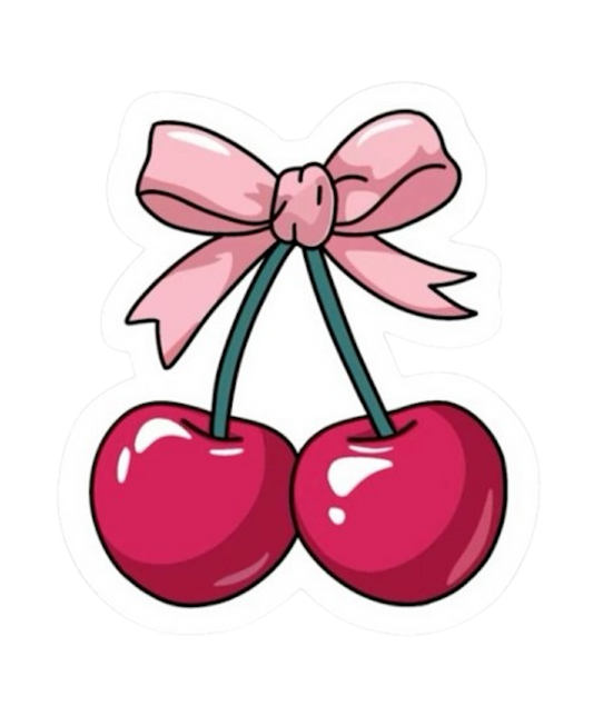 CHERRIES STICKER