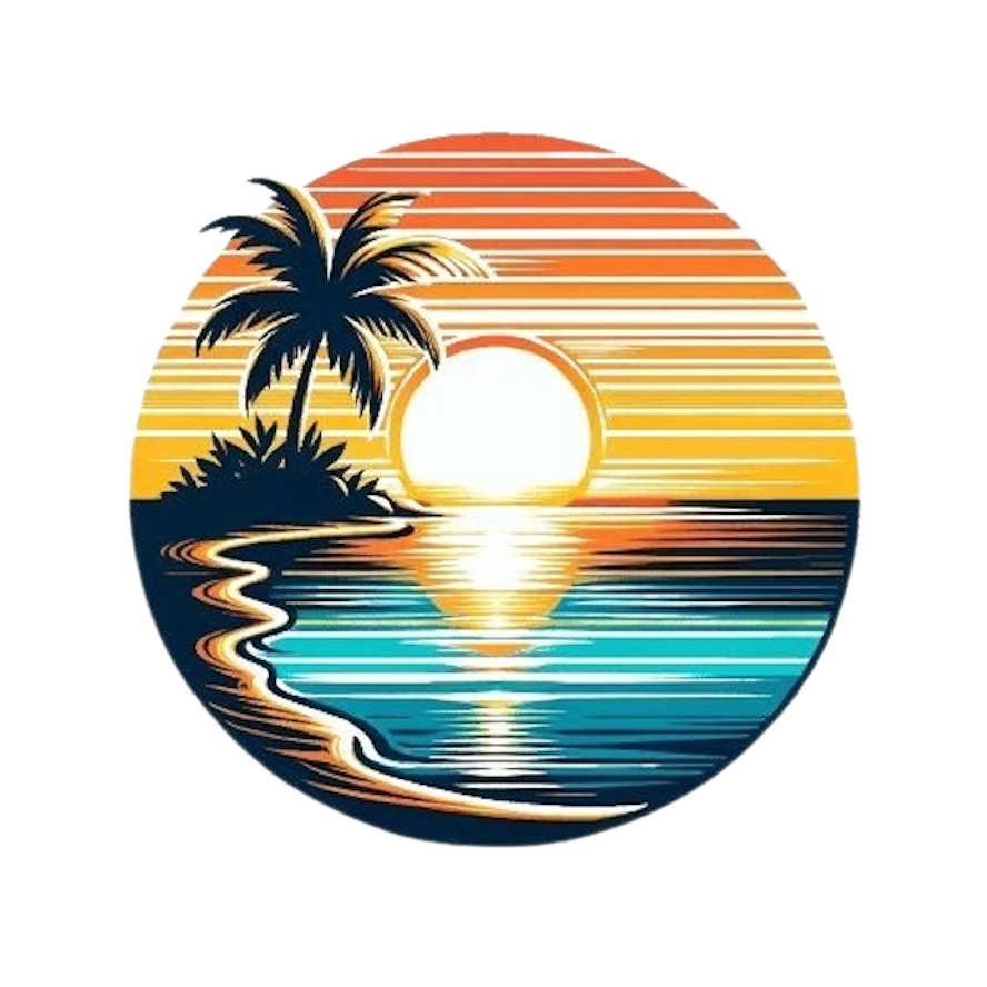 BEACH VIBE STICKER