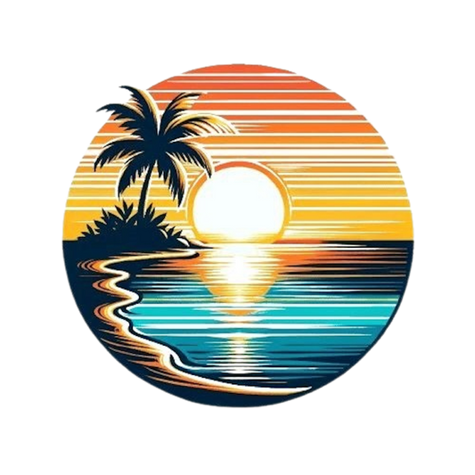 BEACH VIBE STICKER