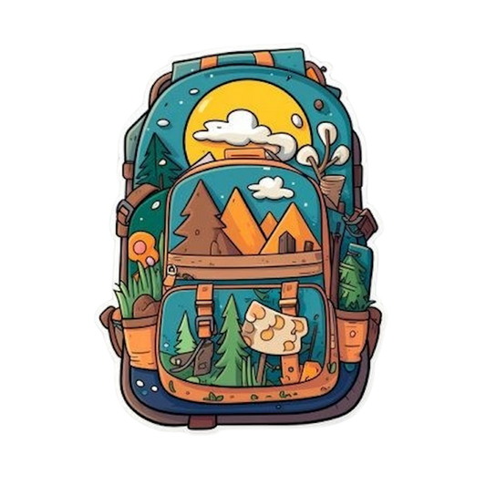 BACKPACK STICKER