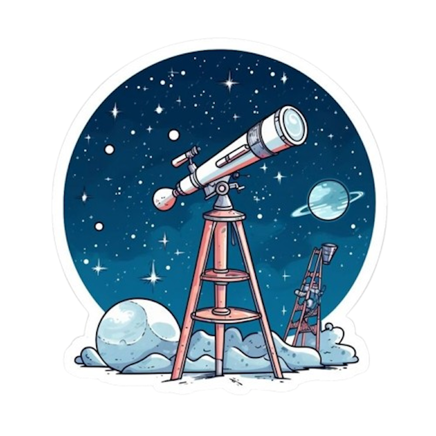 ASTRONOMY STICKER