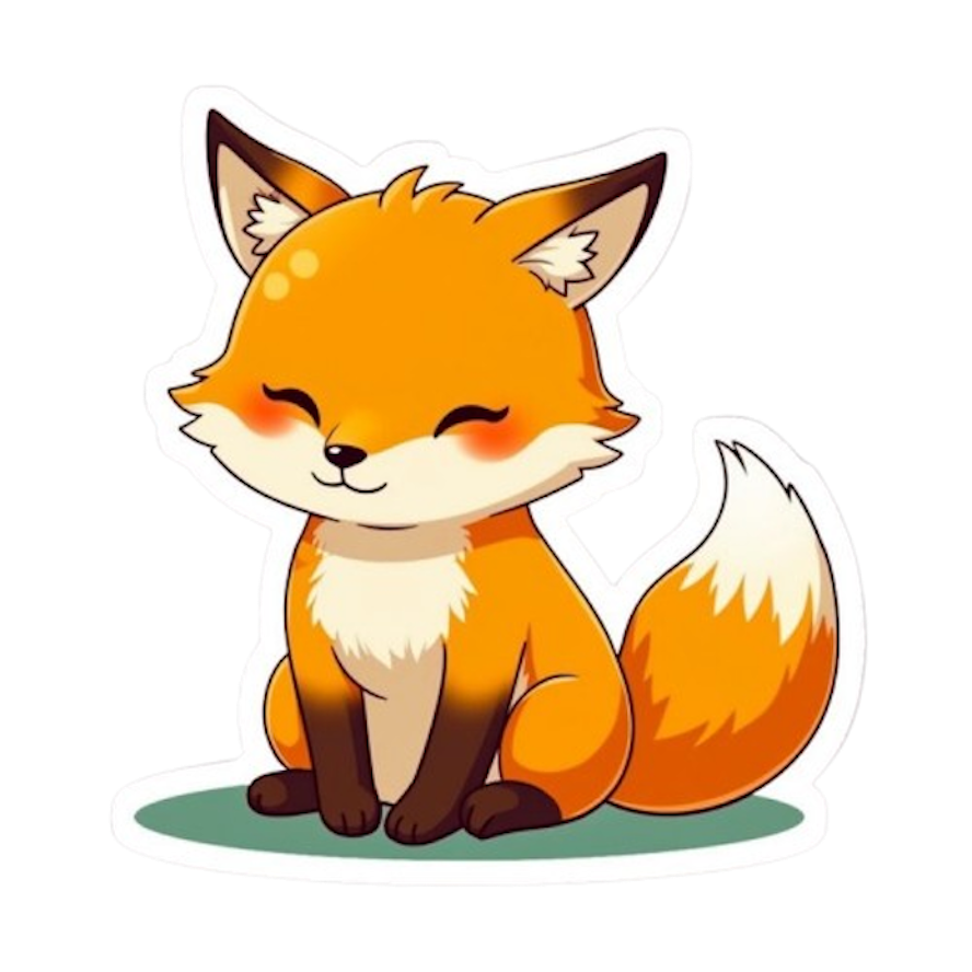 FOX STICKER