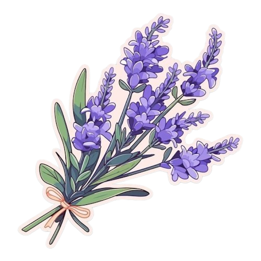 LAVENDER STICKER