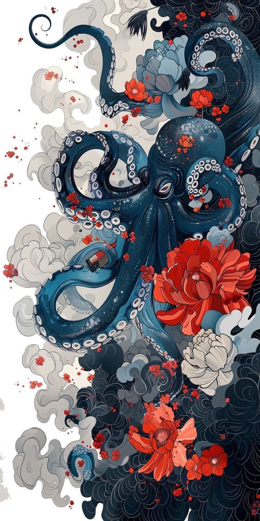 OCTOPUS IPHONE CASE